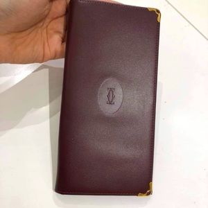 Cartier bifold long wallet